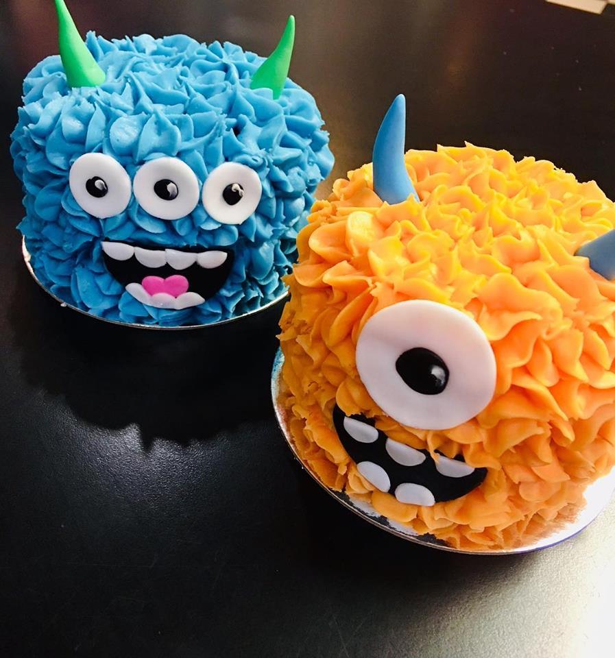 mini-monster-cakes - The Lucky Cupcake Company